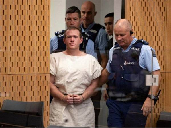 Brenton Tarrant membunuh 51 jemaah di dua masjid di Christchurch, New Zealand pada Mac lalu. - Foto AFP