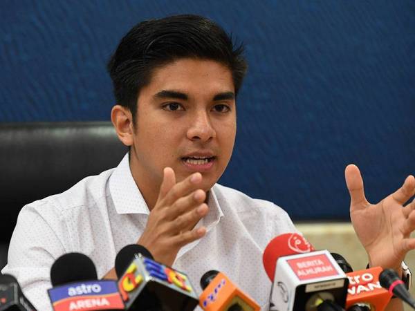 Syed Saddiq - Foto Bernama
