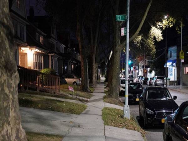 Lokasi di mana seorang kanak-kanak lelaki berusia enam tahun cedera parah diserang gelandangan.