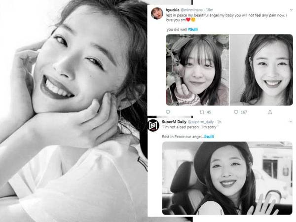 Antara komen netizen yang bersedih atas pemergian artis terkenal tersebut.