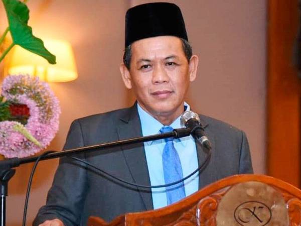 Aminuddin ketika berucap di majlis tersebut.