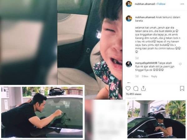 Antara foto yang dikongsi dalam Instagram Nubhan. - Foto Instagram Nubhan

