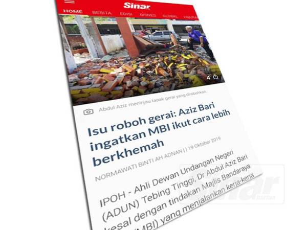 Laporan Sinar Online sebelum ini.