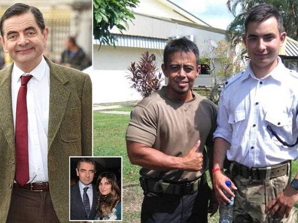 Ben Atkinson diterima sebagai tentera Gurkha di Nepal.