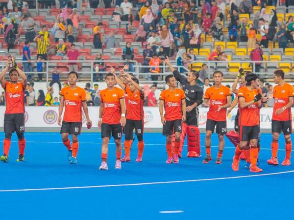 Pemain negara berdepan tugas sukar untuk melakar kemenangan ke atas Great Britain.FOTO: FB MHC