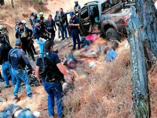 Insiden berbalas tembakan antara dua kumpulan bersenjata di selatan Mexico menyebabkan sembilan terbunuh. - Foto Cen