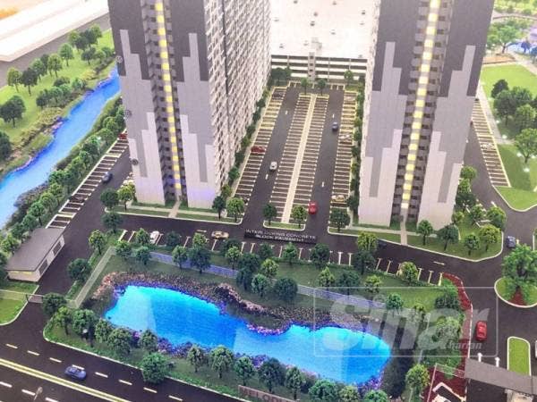 Replika rumah Pangsapuri Melodi Perdana.