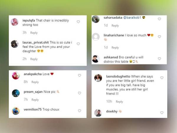 Antara reaksi netizen yang terhibur dengan cara The Rock melayan anaknya.