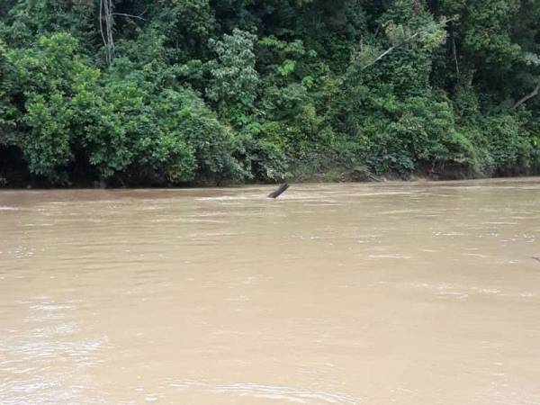 Lokasi mangsa dilaporkan hilang selepas bot dinaiki terbalik ketika memancing.