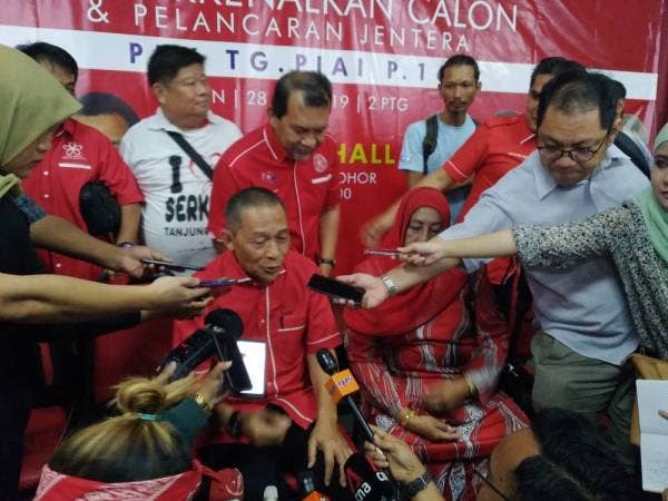 Karmaine dipilih sebagai calon Pakatan Harapan bagi PRK Tanjung Piai.