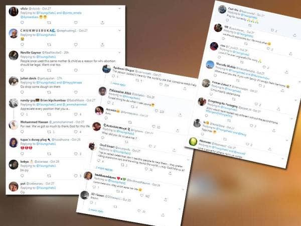 Antara reaksi netizen yang tersentuh dengan apa yang dilakukan oleh wanita tersebut.