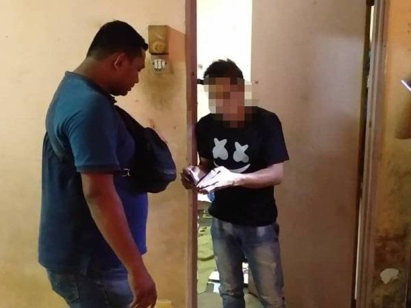 Antara warga asing yang ditahan dalam Ops Bersepadu Cegah Jenayah di sekitar daerah Klang baru-baru ini.