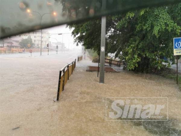 Banjir kilat kali kedua pada bulan ini melibatkan kawasan bandar baru dan lama Gua Musang.