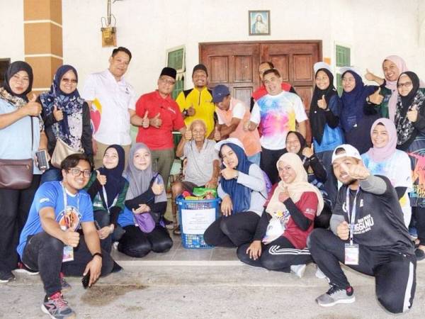 Kembara Jalinan Kasih sempena Program Pewaris Muda Peringkat Kebangsaan 2019 di Felda Tun Ghafar, Hutan Percha, Alor Gajah, Melaka.