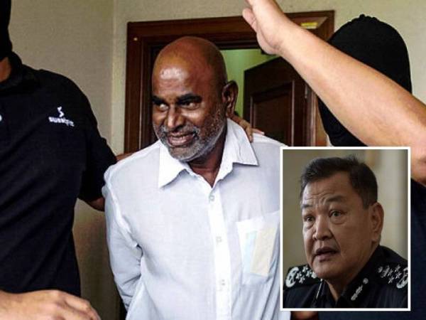 P Gunasekaran. (Gambar kecil: Abdul Hamid Bador)