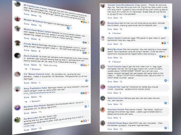 Reaksi netizen yang mengecam tindakan yang dilakukan oleh Youtuber terkenal tersebut.