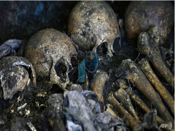 Pasukan forensik percaya tulang yang ditemukan itu termasuk milik lima kanak-kanak.