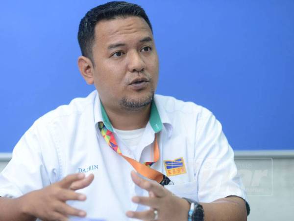 Dazrin ketika bercakap dalam wawancara khas bersama Sinar Harian. - FOTO MOHD IZARI ROSLI