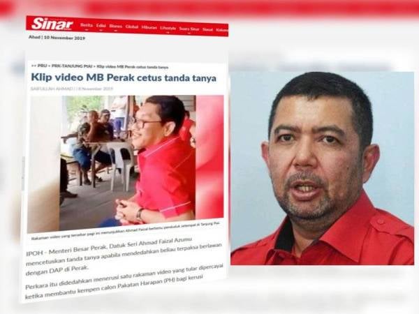 Laporan Sinar Harian Kelmarin. Marzuki Yahya