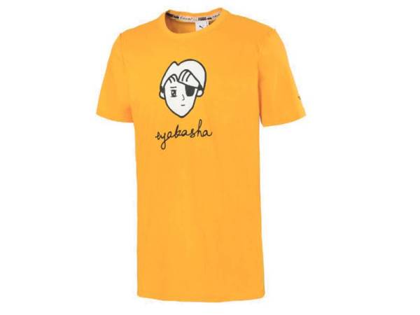 T-SHIRT yang berwarna kuning terang bakal menjadi pilihan kegemaran anak muda.