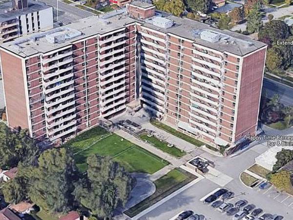 Pangsapuri di mana kejadian itu berlaku.