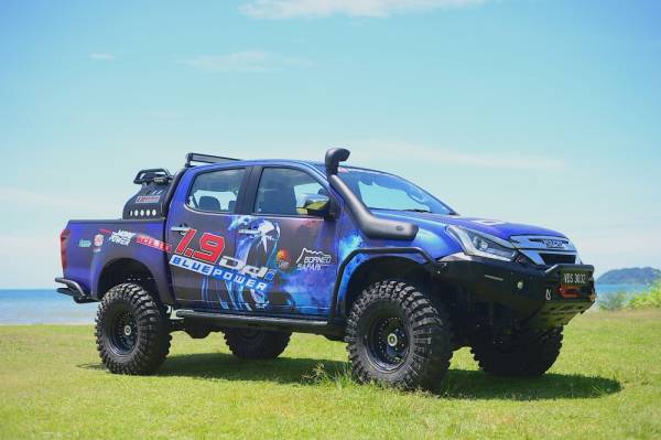 ISUZU mempertaruhkan D-Max 1.9 liter bagi melihat keupayaannya beraksi dalam situasi ekstrem.