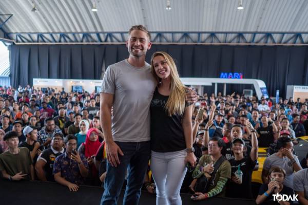 CODY begitu teruja dengan kemeriahan dan sambutan yang diberikan oleh pengunjung.