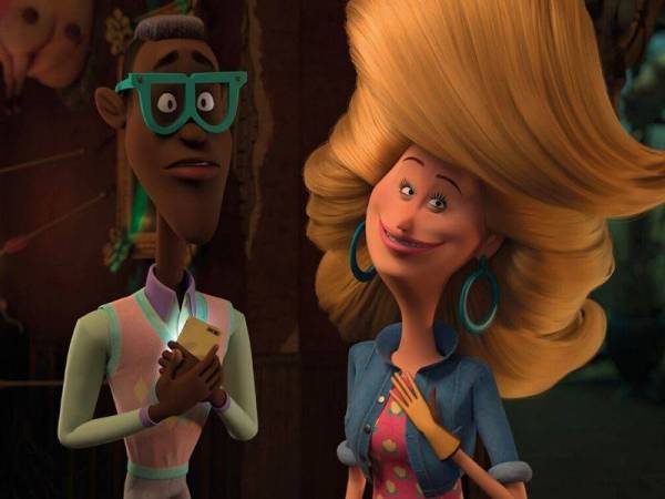 Antara babak di dalam filem The Addams Family.