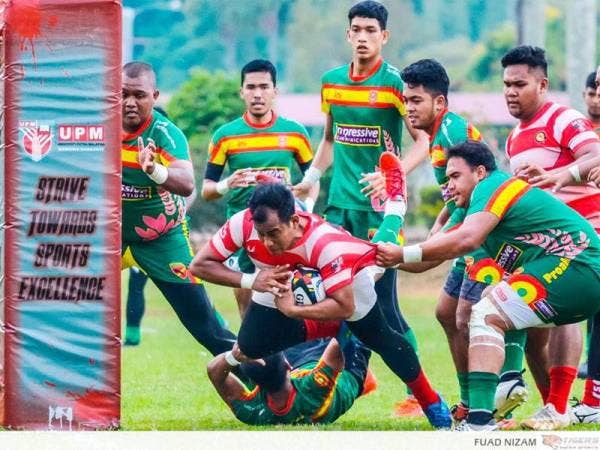 Kelantan bakal membuat perhitungan sekali lagi menentang Kedah pada peringkat suku akhir saingan Ragbi Piala Agong di Padang A UPM, petang esok. Foto kredit: FUAD NIZAM