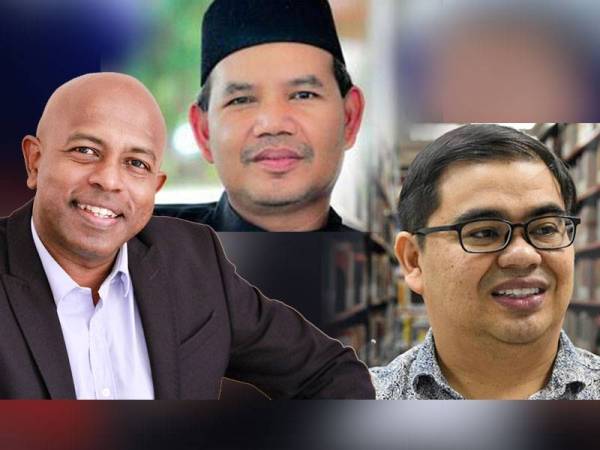 Gambar dari kiri: Sivamurugan, Ahmad Martadha, Awang Azman