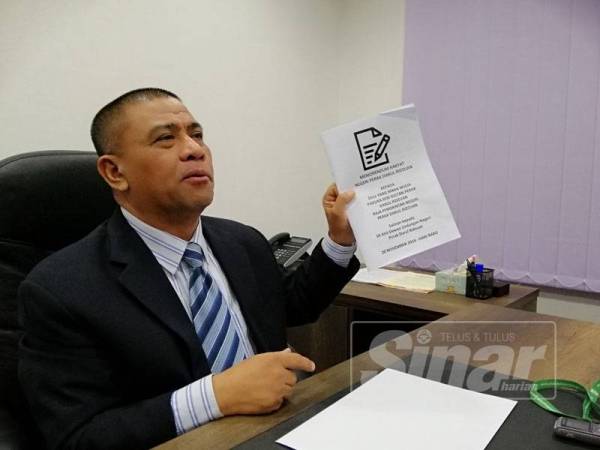 Saarani pada sidang media hari ini.