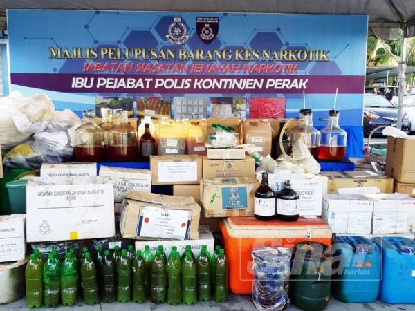 Pelbagai dadah seberat 251kg dilupuskan hari ini.