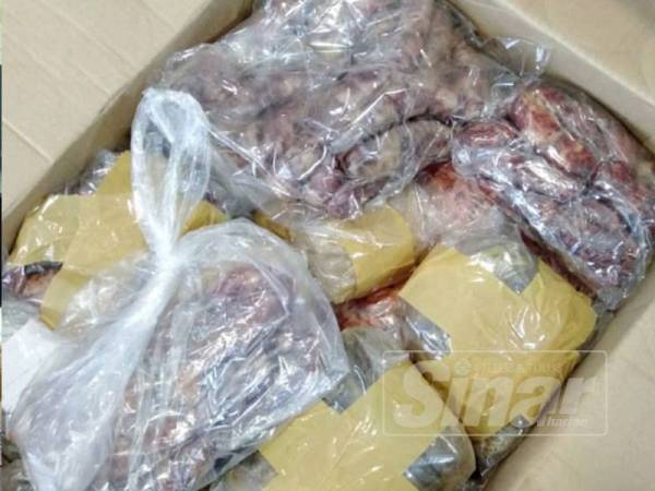 Antara barangan yang dirampas pihak berkuasa di LTSIP semalam.