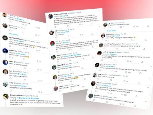 Antara reaksi netizen yang memuji langkah pihak sekolah menggalakkan murid datang ke sekolah.