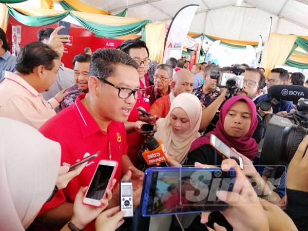 Ahmad Faizal ketika ditemui pemberita hari ini.