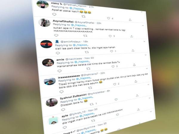 Antara reaksi netizen terhibur dengan gelagat dan telatah yang ditunjukkan oleh pensyarah-pensyarah ini.