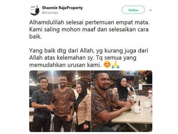 Tangkap layar Twitter @shazmiejo.