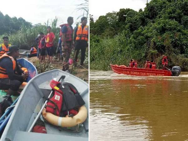 Operasi itu membabitkan lima anggota Pasukan Penyelamat Di Air (PPDA) bersama tiga anggota dari Balai Bomba dan Penyelamat (BBP) Kuala Lipis.