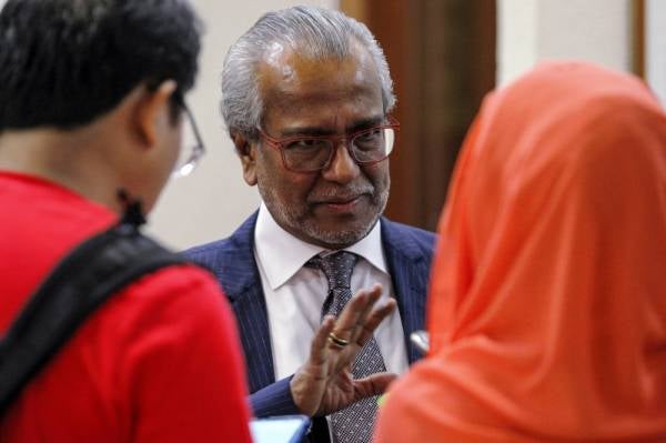 Peguam kepada Datuk Seri Najib Tun Razak, Tan Sri Muhammad Shafee Abdullah -Foto Bernama