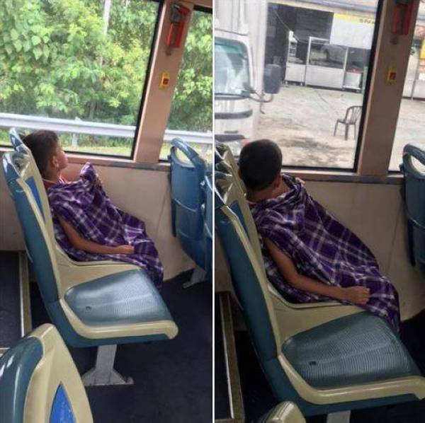 Gambar yang dikongsi Nor Shabiha tular di laman sosial. 