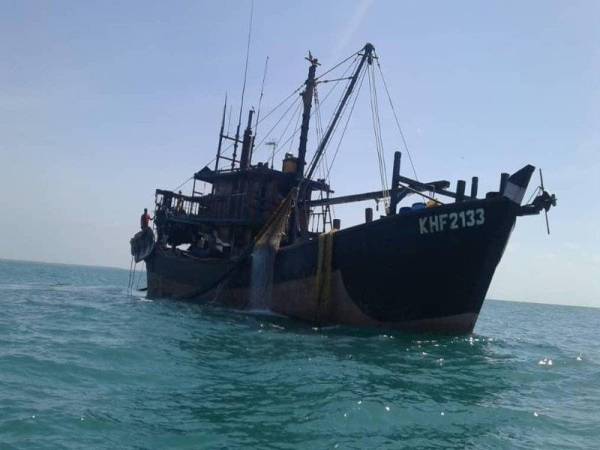 Bot yang ditahan oleh Maritim.