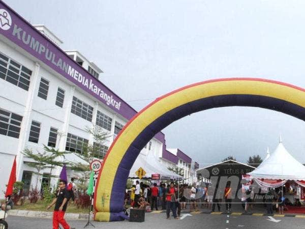 Pemandangan sempena Karnival Karangkraf 2012 lalu.