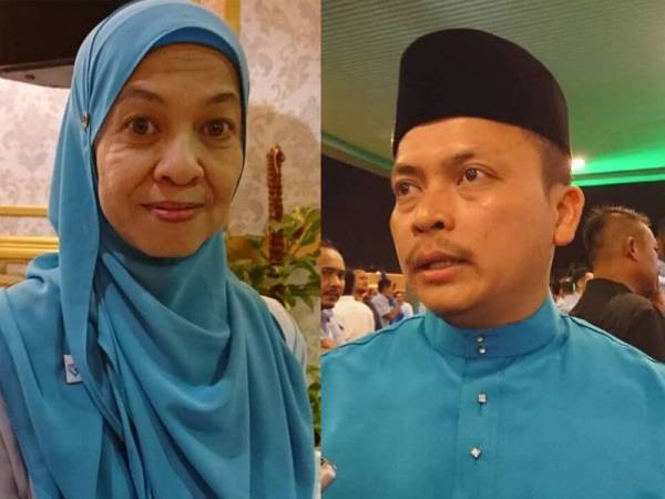 Sharifah Norhayati Syed Omar dan Mohd Nazree Mohd Yunos.