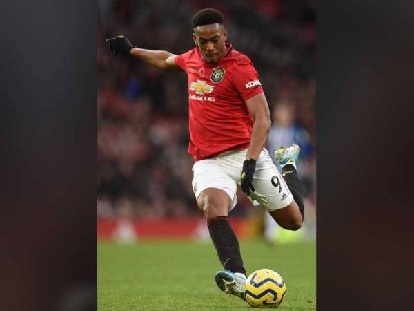 Martial berkemungkinan tidak dapat diturunkan pada aksi di Etihad awal pagi Ahad ini.