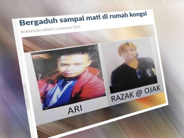 Semalam, tiga lelaki warga Indonesia maut dalam pergaduhan yang berlaku di sebuah rumah kongsi di ladang itu dan ditemui terbaring berlumuran darah di dalam sebuah bilik tidur dalam kejadian kira-kira pukul 12.05 tengah malam.