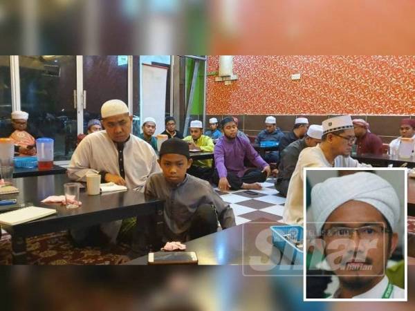 Sebahagian wakil pusat tahfiz dan pondok di bawah Mantap Pahang yang hadir pada persidangan di sini kelmarin. (Gambar kecil: Khairul Azmi)
