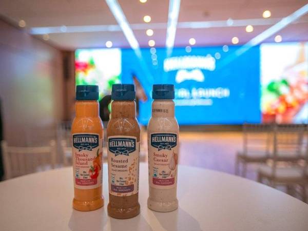 SOS Hellmann’s menjadikan hidangan salad daripada biasa pada luar biasa.