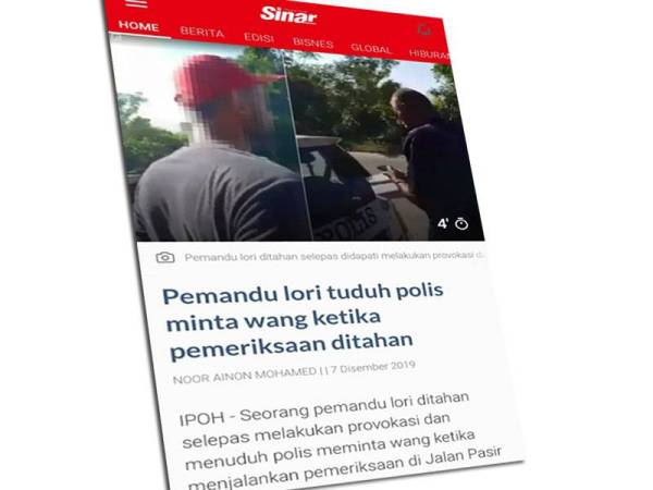 Laporan Sinar Harian sebelum ini.
