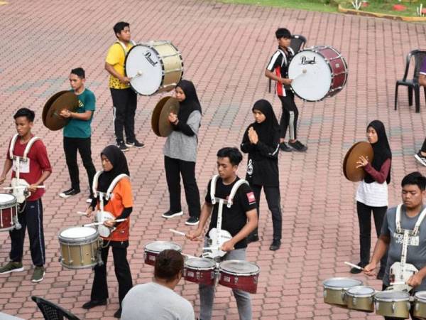 Pasukan The Pacemaker sedang berlatih sebagai persediaan.