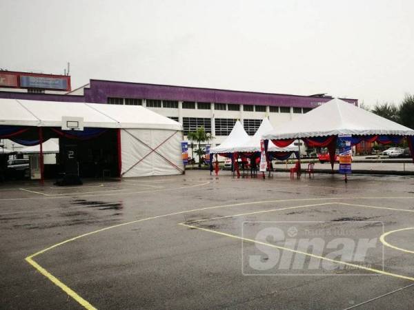 Gelanggang yang disediakan pihak penganjur. -Foto Sinar Harian